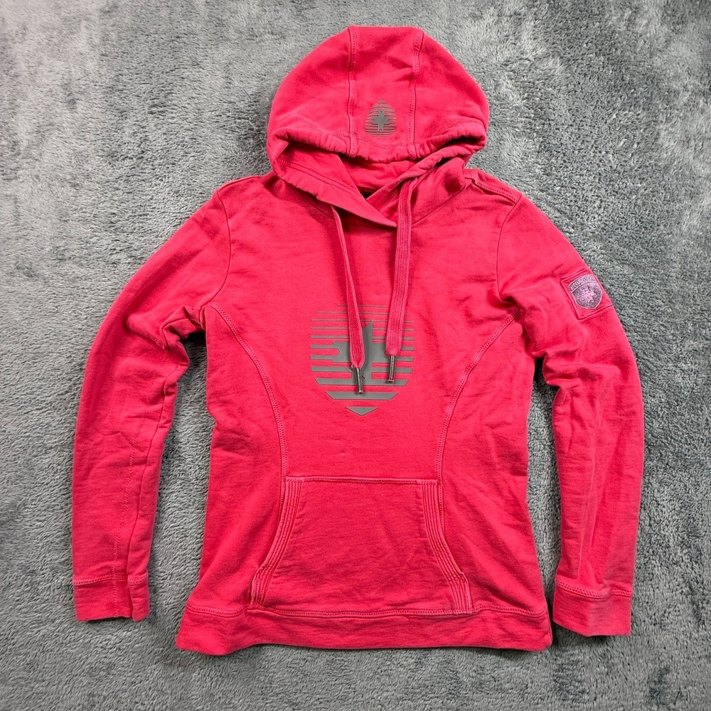 Wellensteyn Segeltum Lady Womens S Pink Cotton Pullover Hoodie Sweatshirt